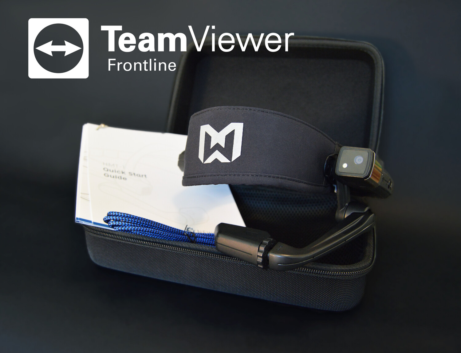 RealWear HMT-1 Starter Kit WITH 2 USERS REMOTE ASSISTANCE Calling TeamViewer Frontline xAssist Licenses for 1 YEAR